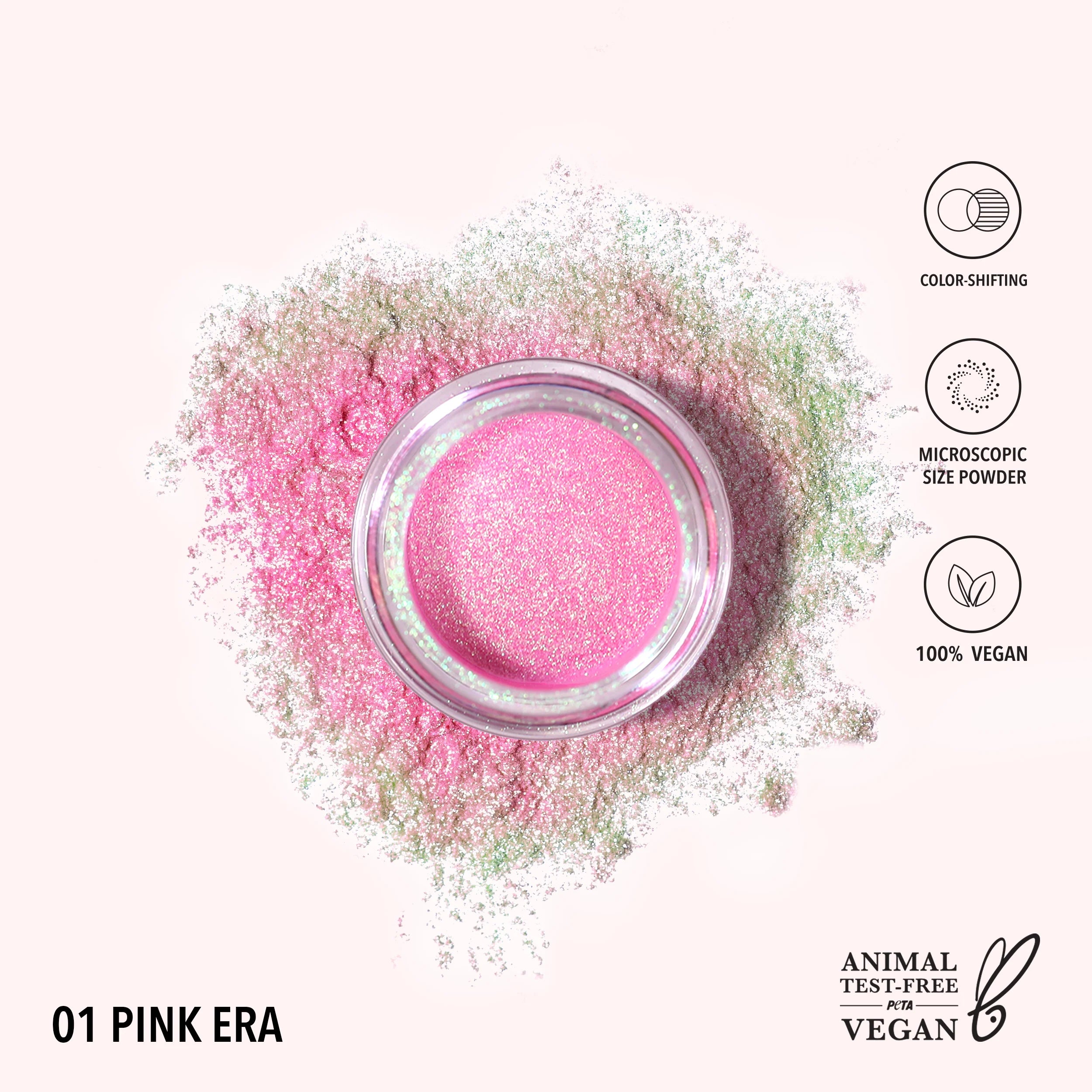Moira Beauty - Starstruck Chrome Loose Powder Pink Era