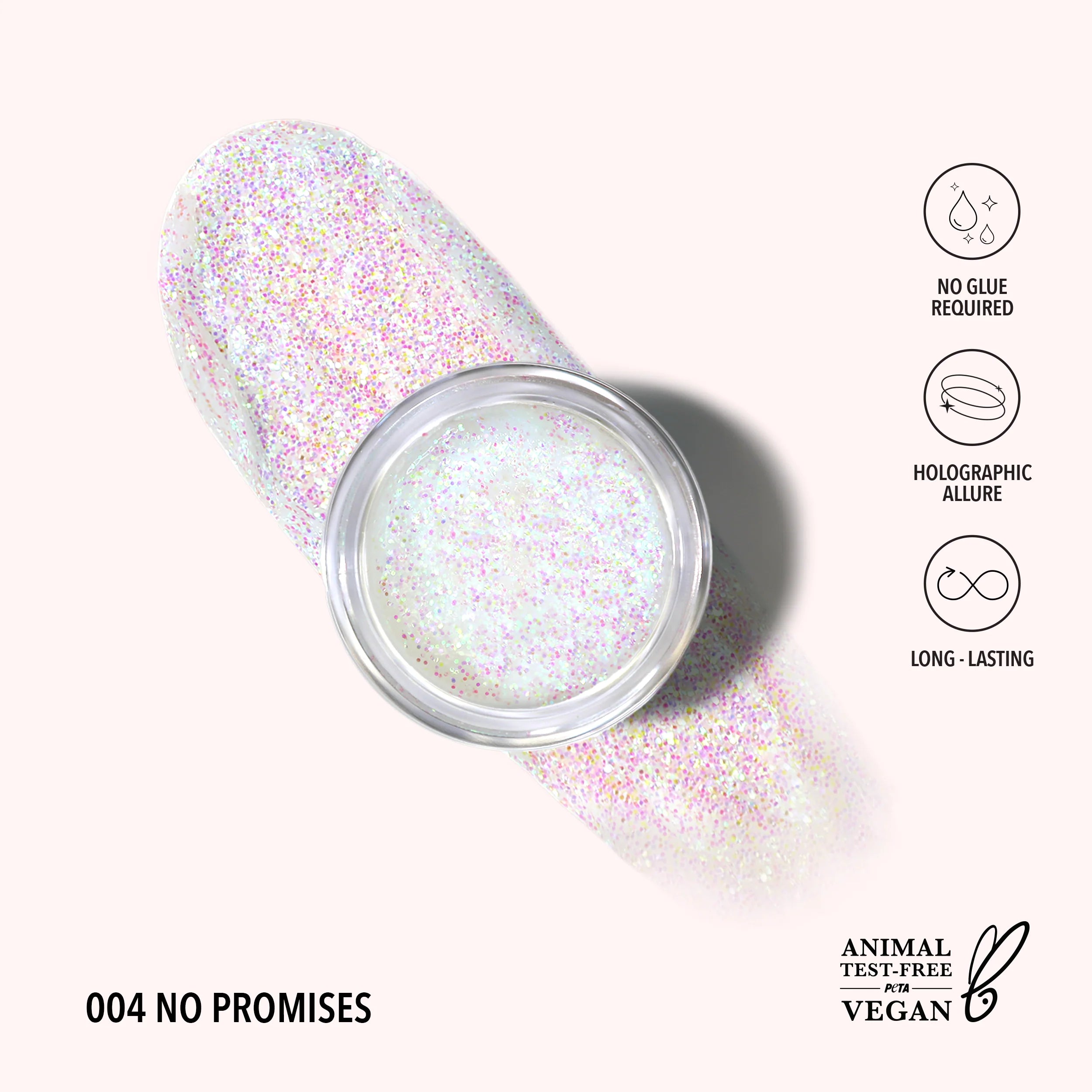Moira Beauty - Hologram Glitter Gel No Promises