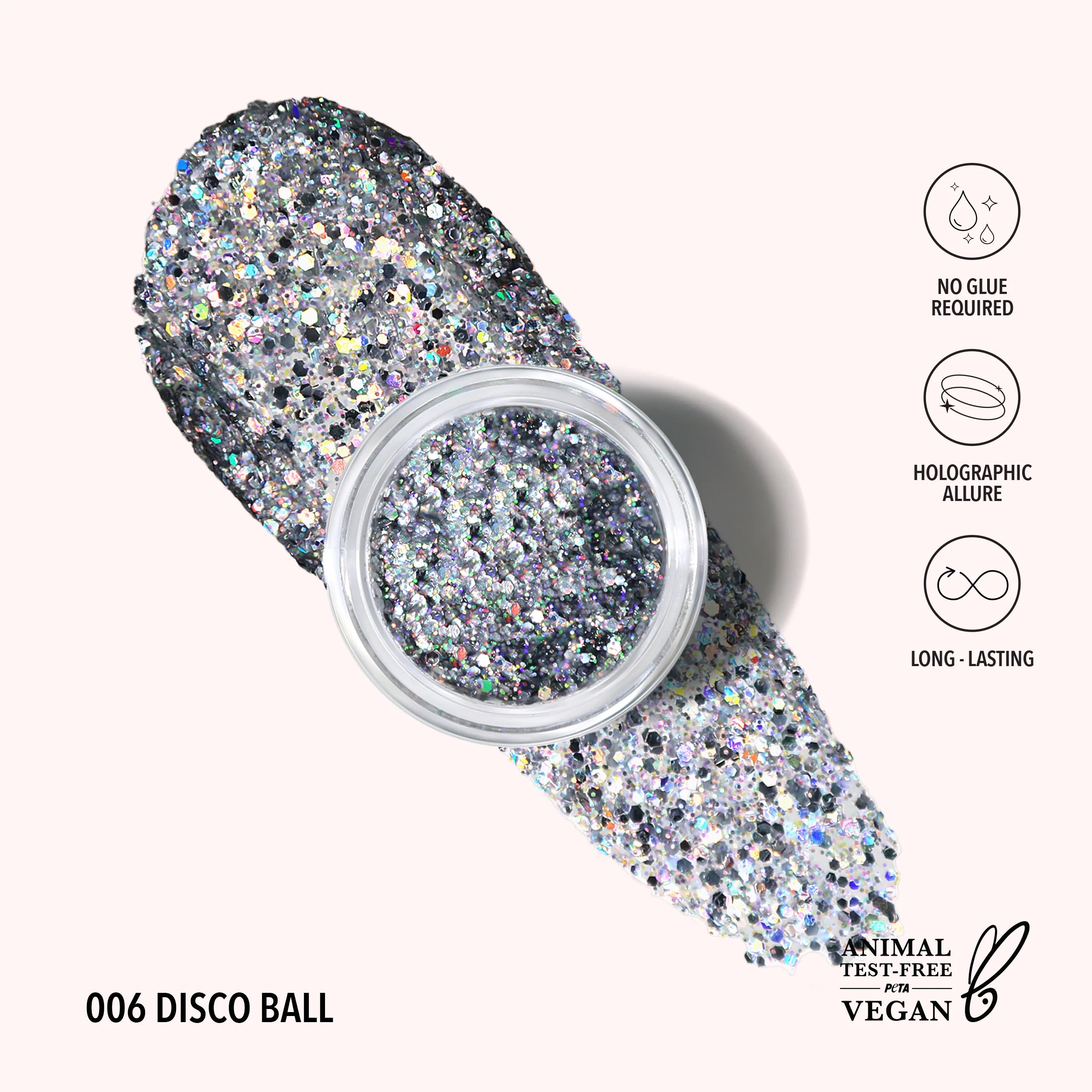 Moira Beauty - Hologram Glitter Gel Disco Ball