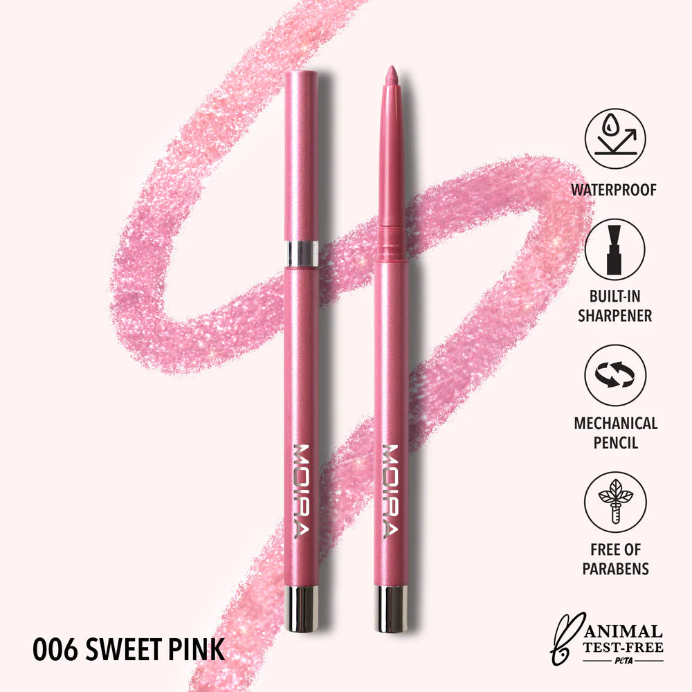 Moira Beauty - Statement Shimmer Liner Sweet Pink