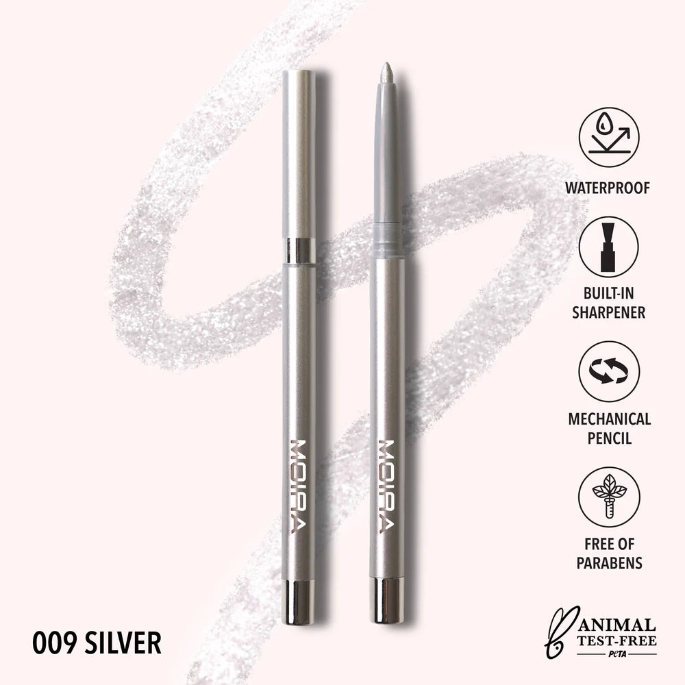 Moira Beauty - Statement Shimmer Liner Silver