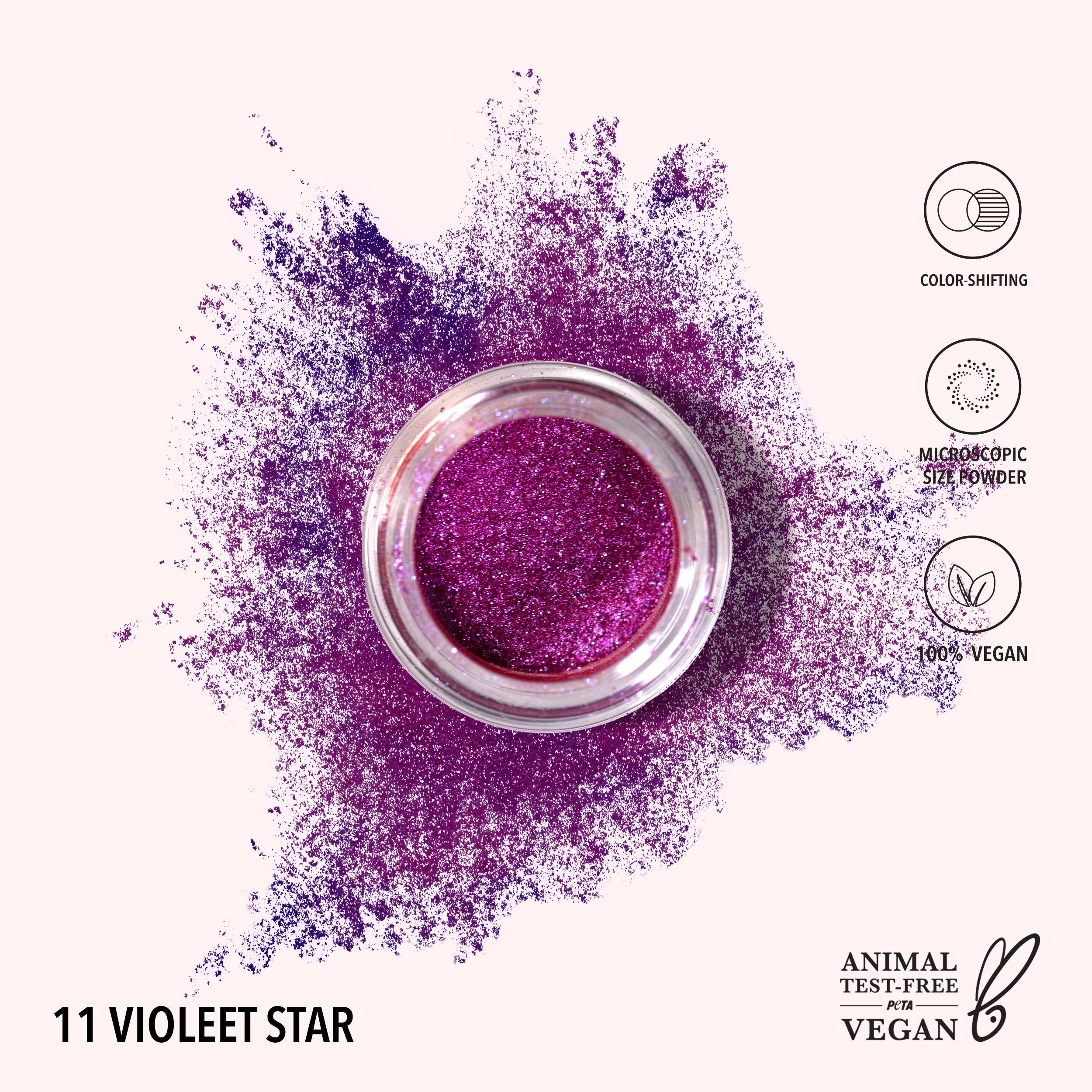 Moira Beauty - Starstruck Chrome Loose Powder Violet Star