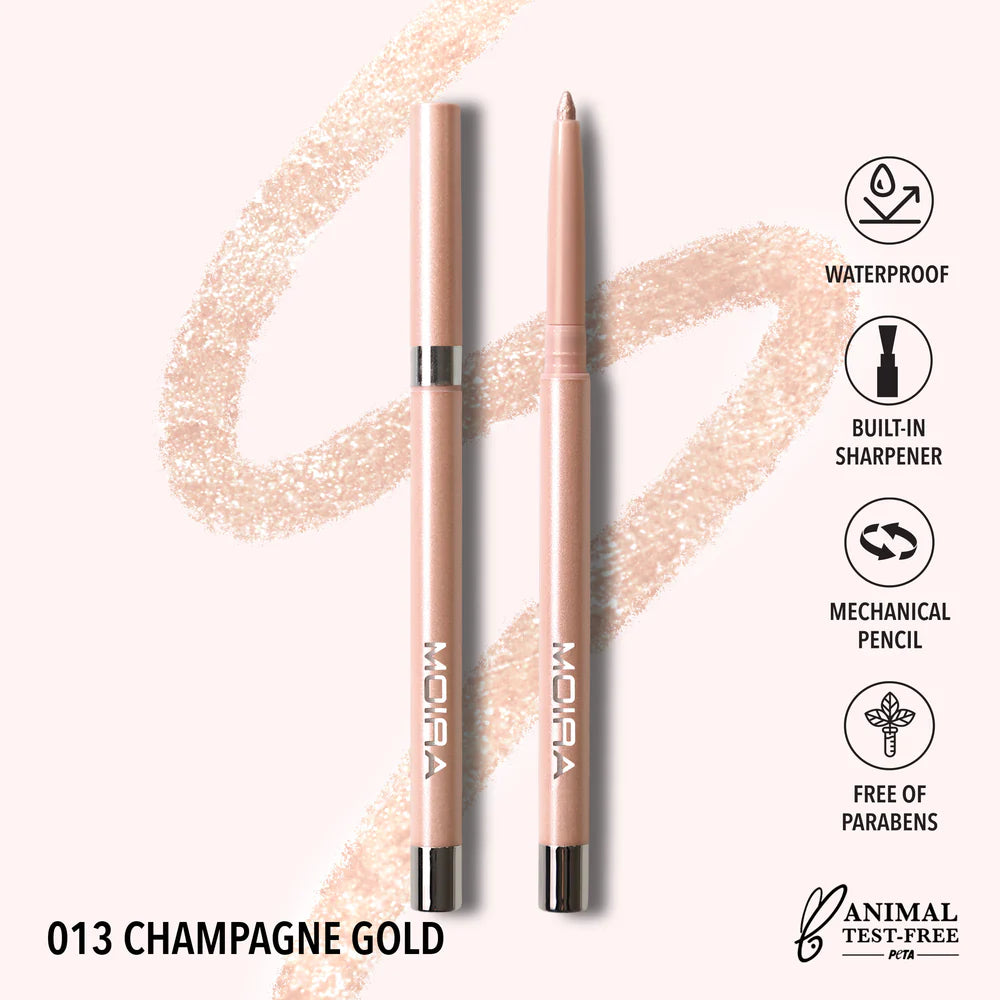 Moira Beauty - Statement Shimmer Liner Champagne Gold