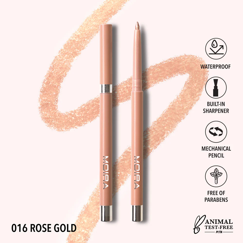 Moira Beauty - Statement Shimmer Liner Rose Gold