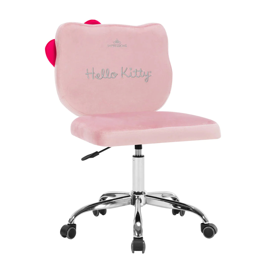 Impressions Vanity - Hello Kitty Kawaii Swivel Vanity Chair Pink