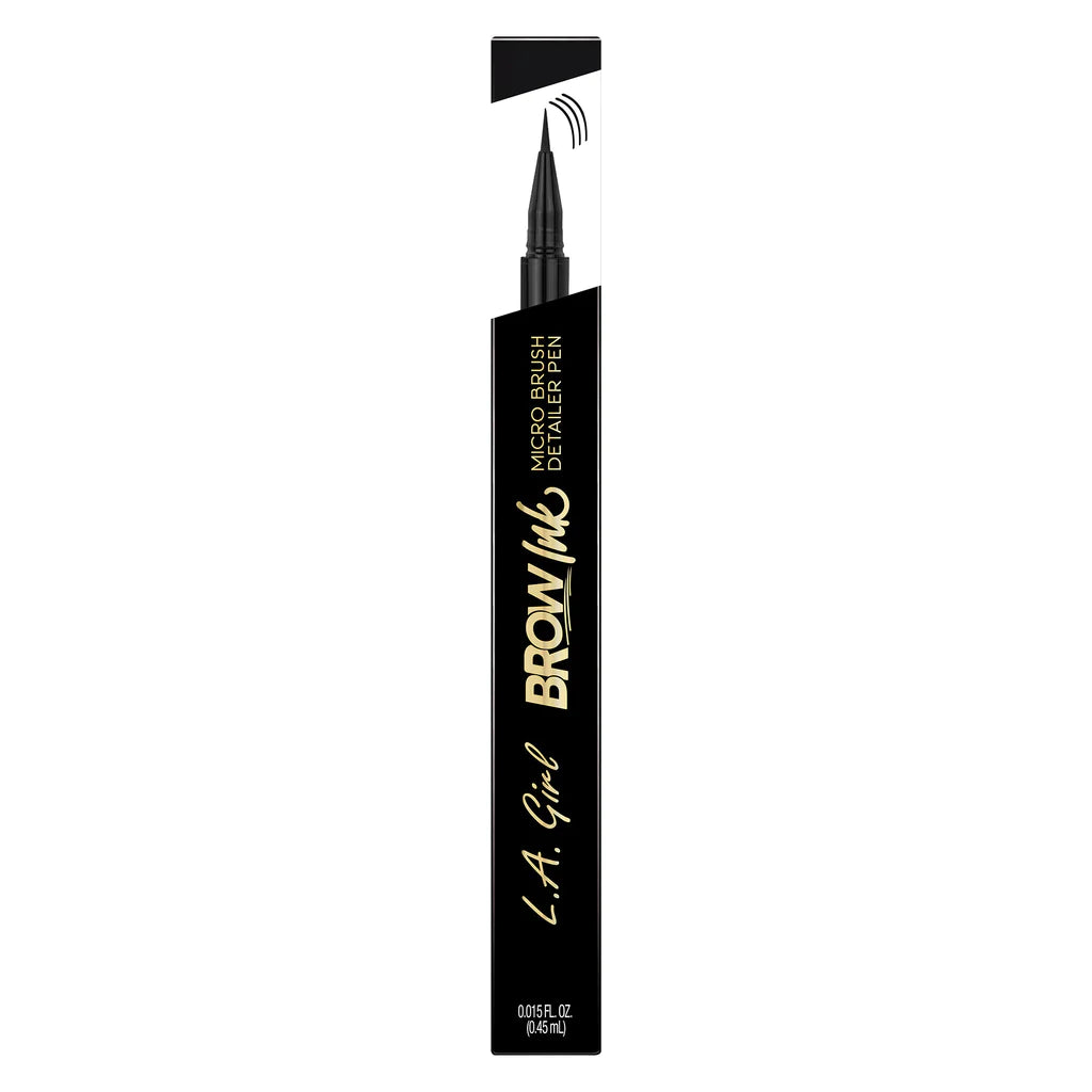 L.A. Girl - Brow Ink Micro Brush Detailer Pen Soft Black