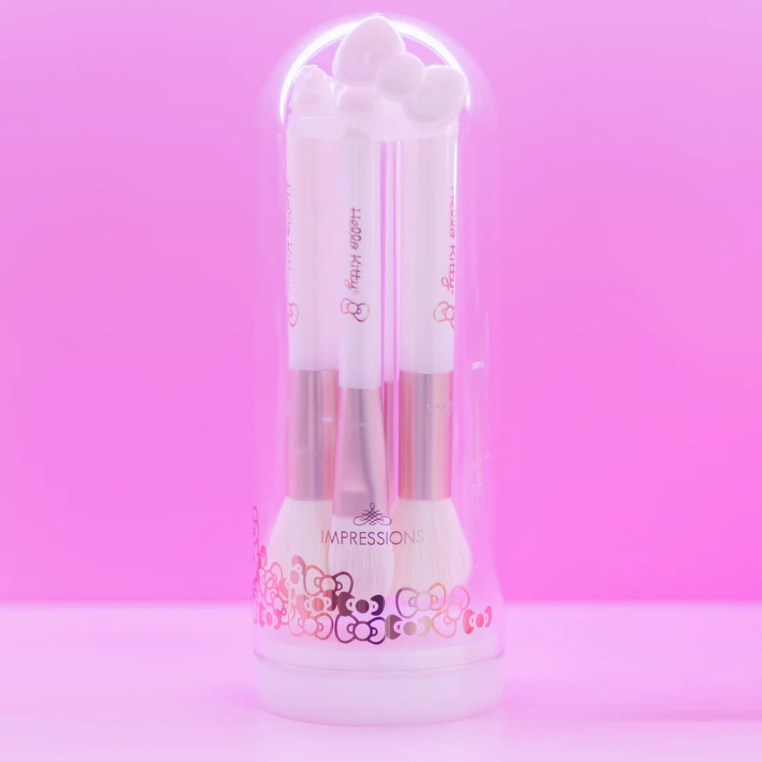 Impressions Vanity - Hello Kitty Kawaii Icon Bell Jar 6pc Brush Gift Set White