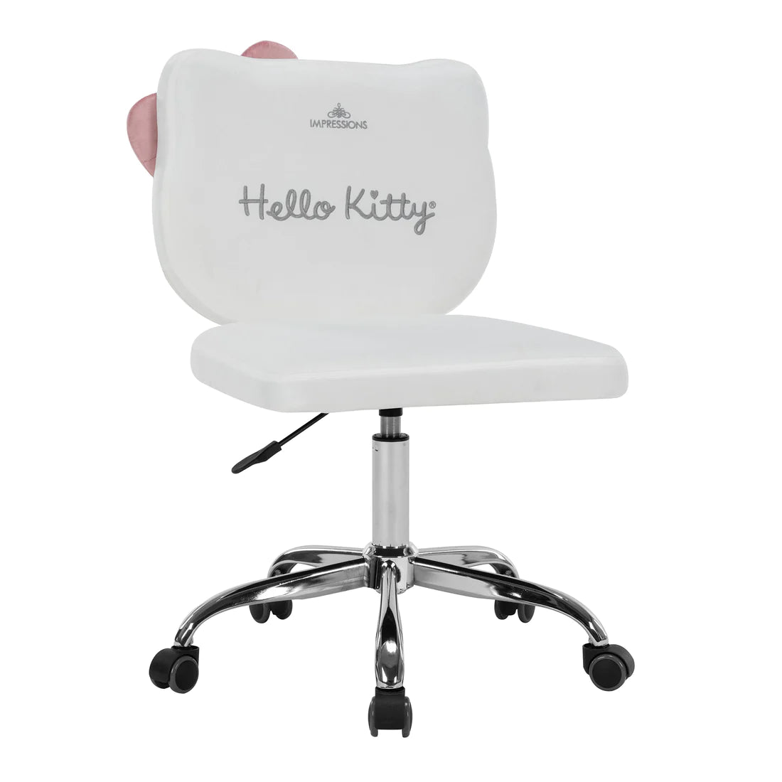 Impressions Vanity - Hello Kitty Kawaii Swivel Vanity Chair White