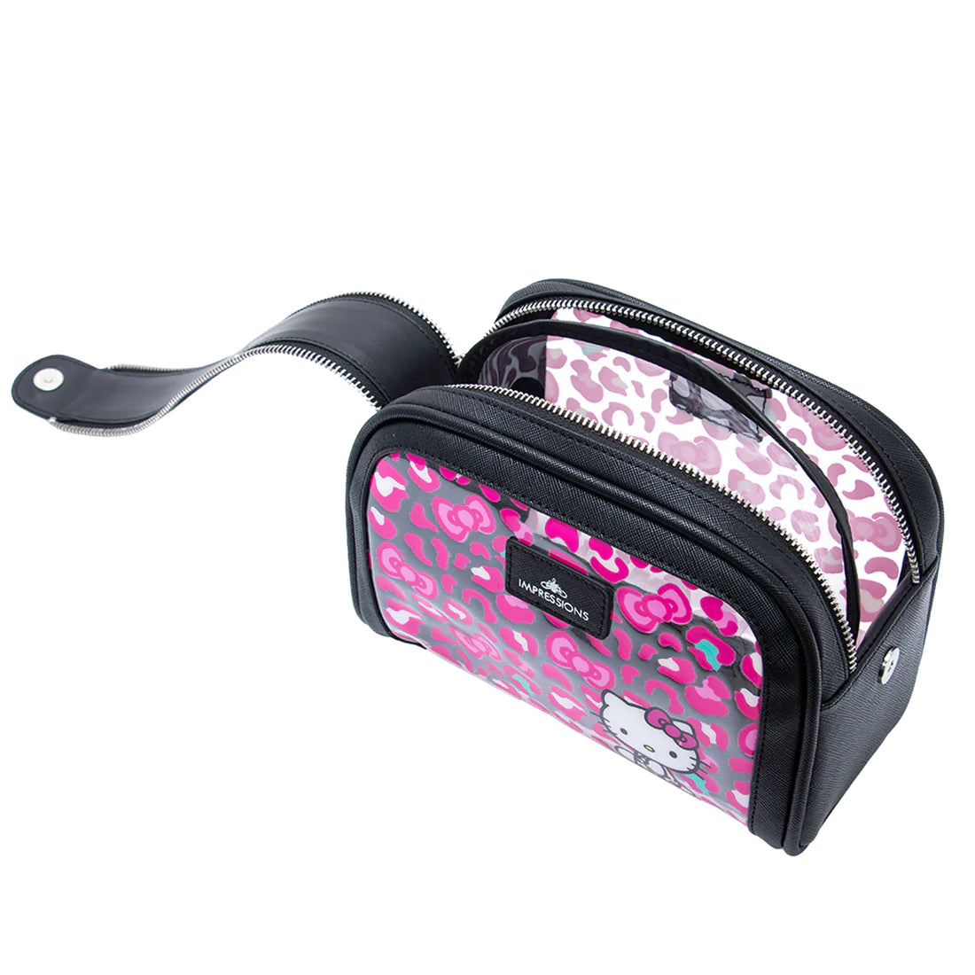 Impressions Vanity - Hello Kitty Double Zipper Cosmetic Case