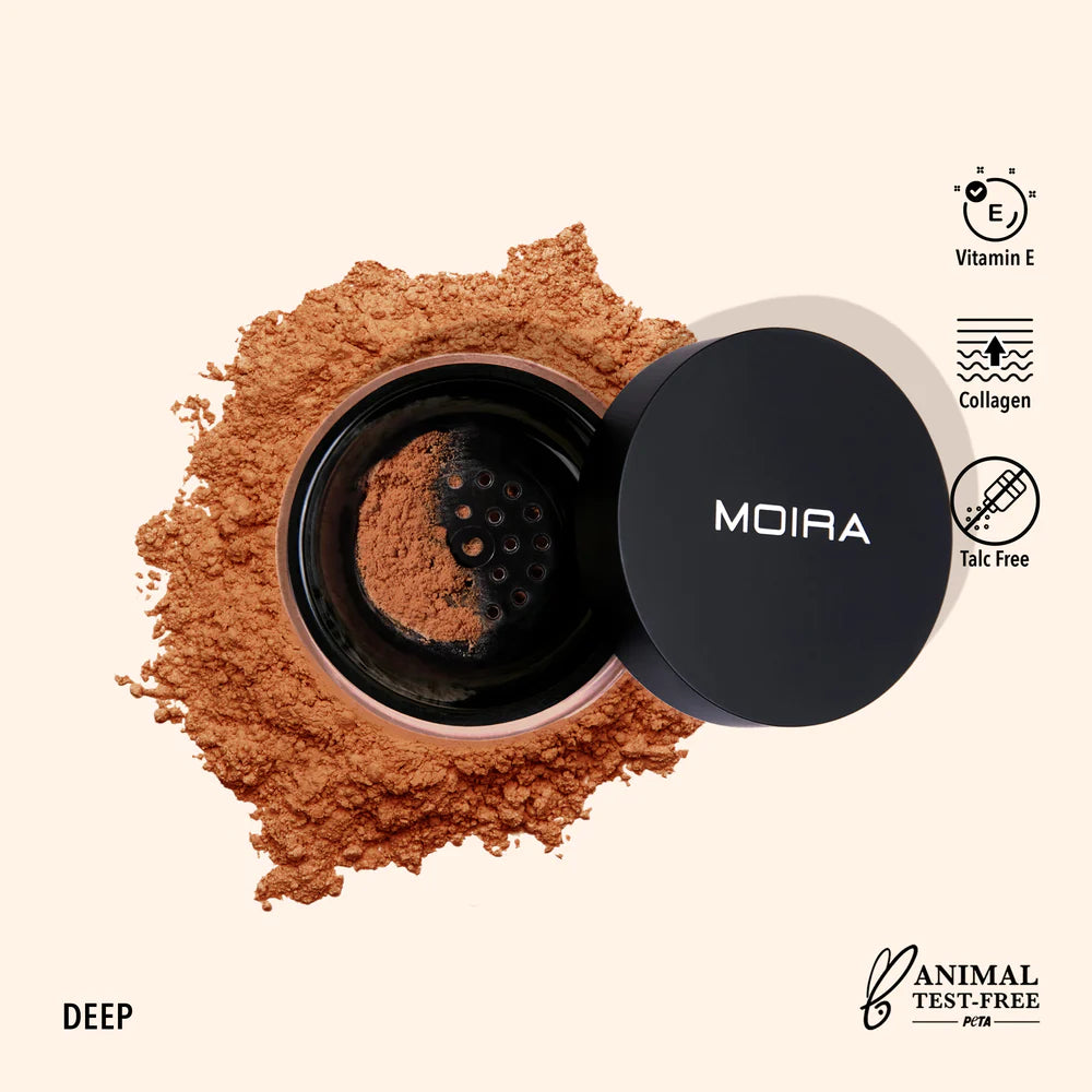 Moira Beauty - Loose Setting Powder Deep