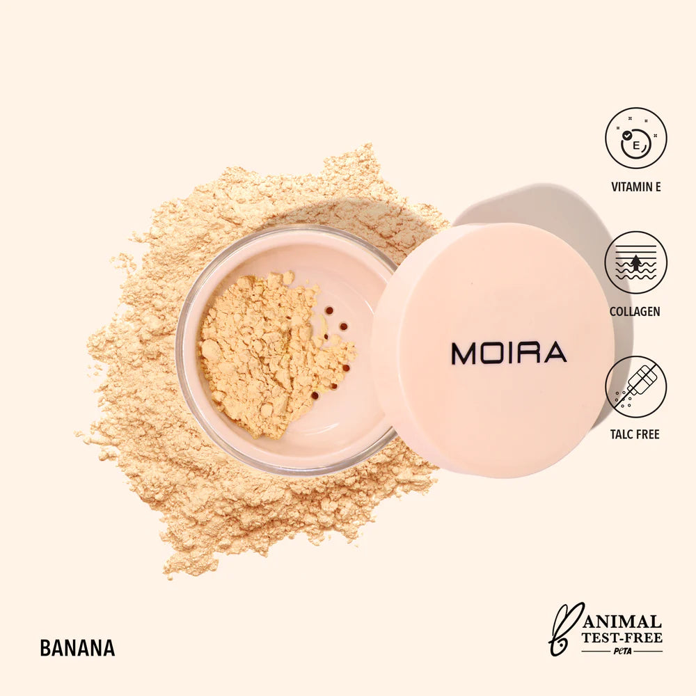 Moira Beauty - Loose Setting Powder Banana