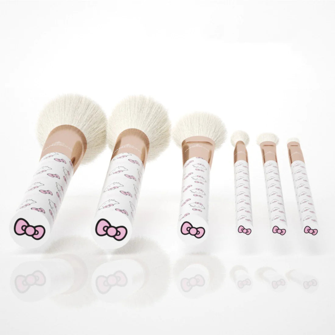 Impressions Vanity - Hello Kitty Supercute Signature 6pc Brush Set White