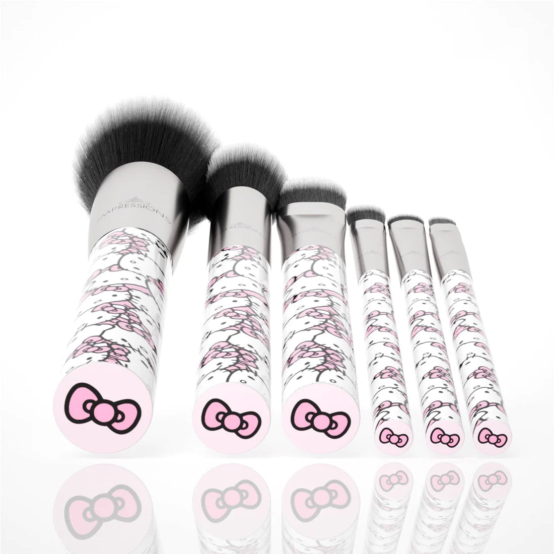Impressions Vanity - Hello Kitty All Over Print 6pc Brush Set