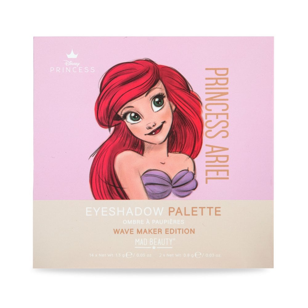 Mad Beauty - Disney Pure Princess Ariel Eyeshadow Palette
