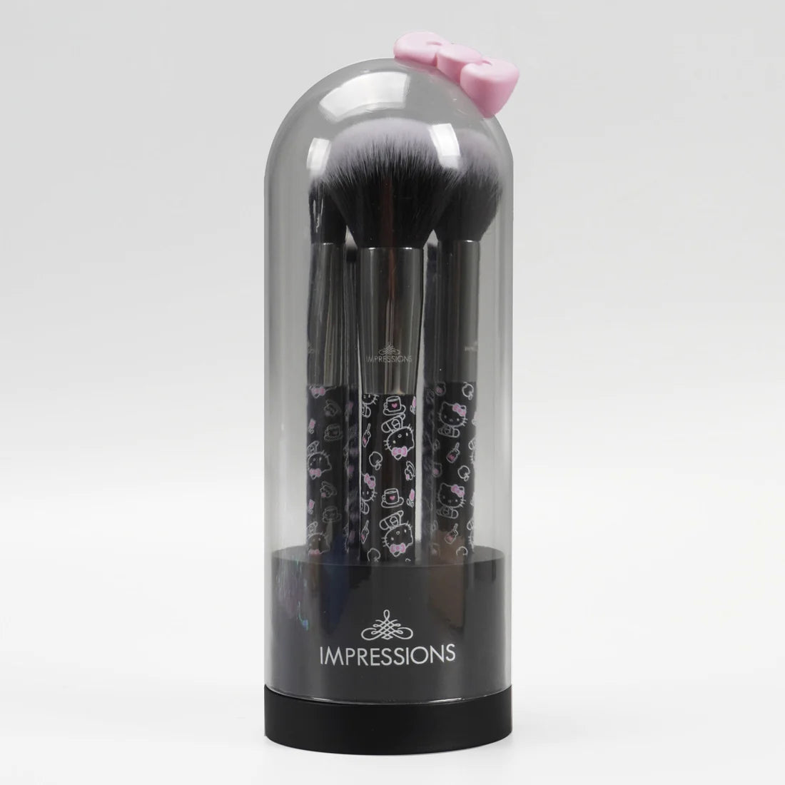 Impressions Vanity - Hello Kitty The Favorites Bell Jar 6pc Brush Gift Set Black