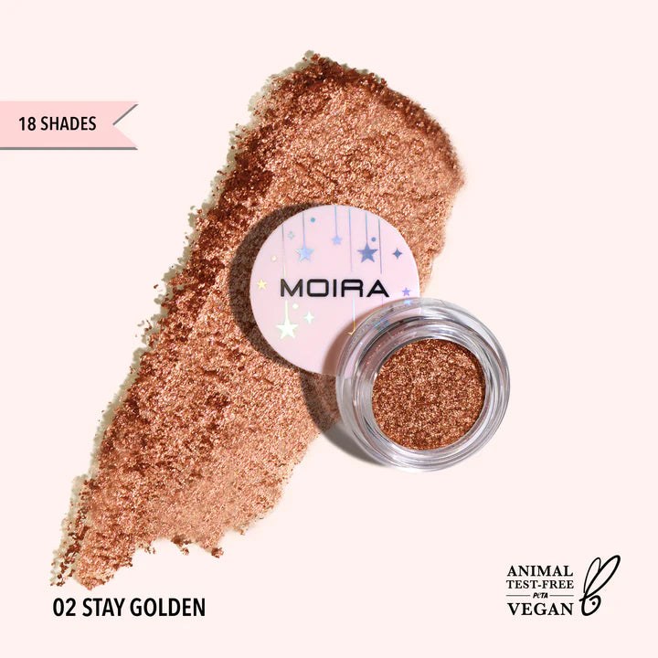 Moira Beauty - Starshow Shadow Pot Stay Golden