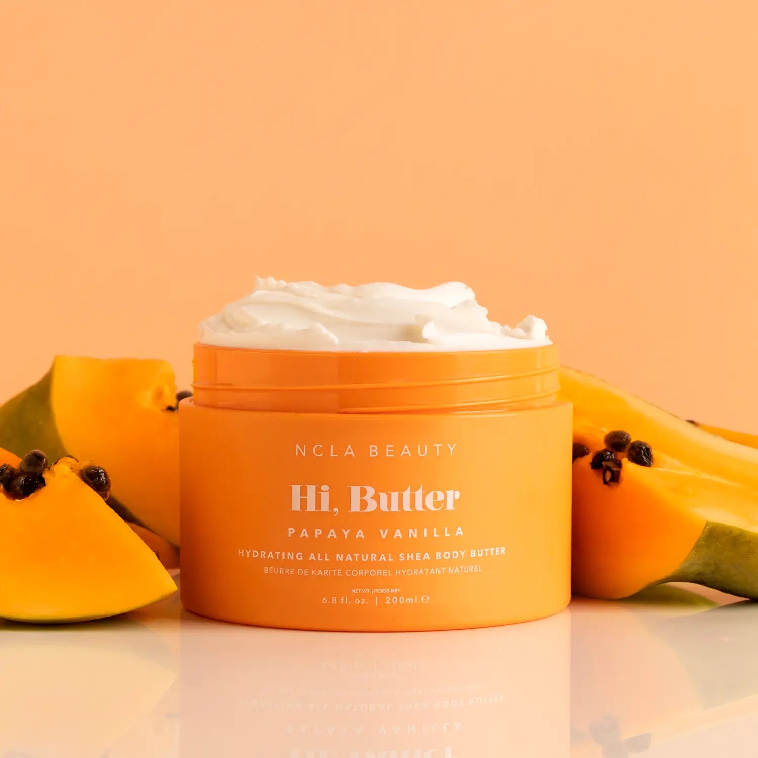 NCLA Beauty Hi, Butter Body Butter Papaya Vanilla Discount Beauty