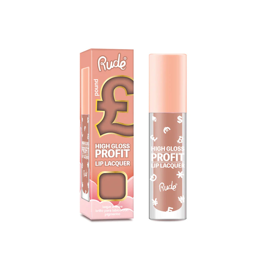 Rude Cosmetics - High Gloss Profit Lip Lacquer Pound