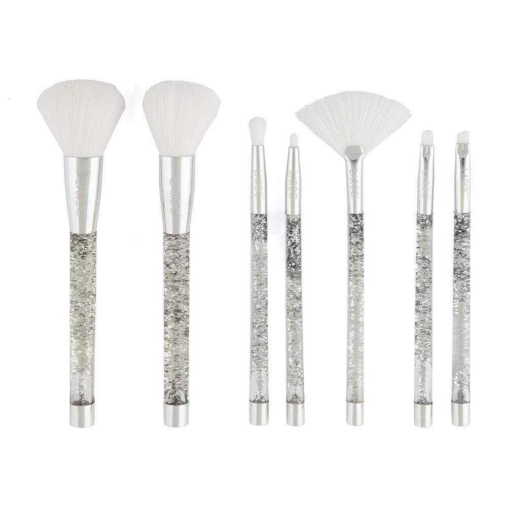 LaRoc - Silver Glitter 7pc Brush Set