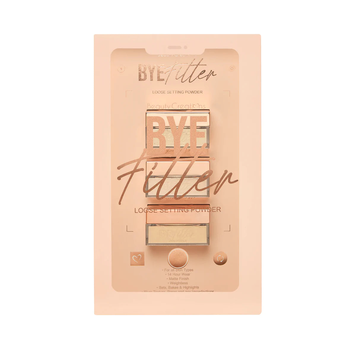 Beauty Creations - Bye Filter Loose Setting Powder PR Collection