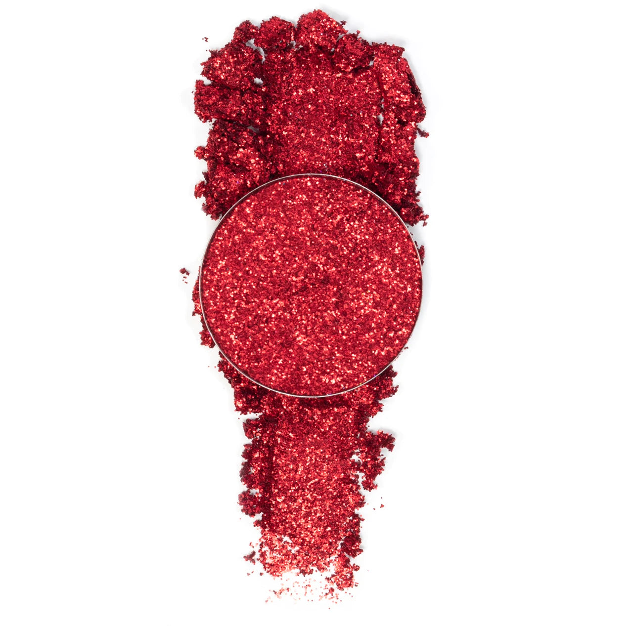 With Love Cosmetics - Pressed Glitter Berry Red