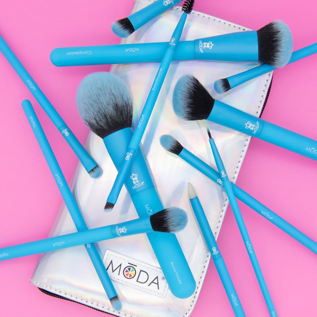 Moda - Totally Electric Neon Blue Full Face Kit
