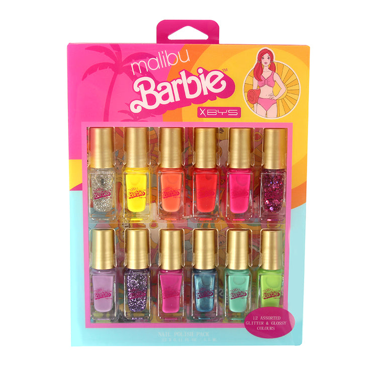 BYS - Barbie Malibu Good Vibes Only 12pc Nail Polish Collection