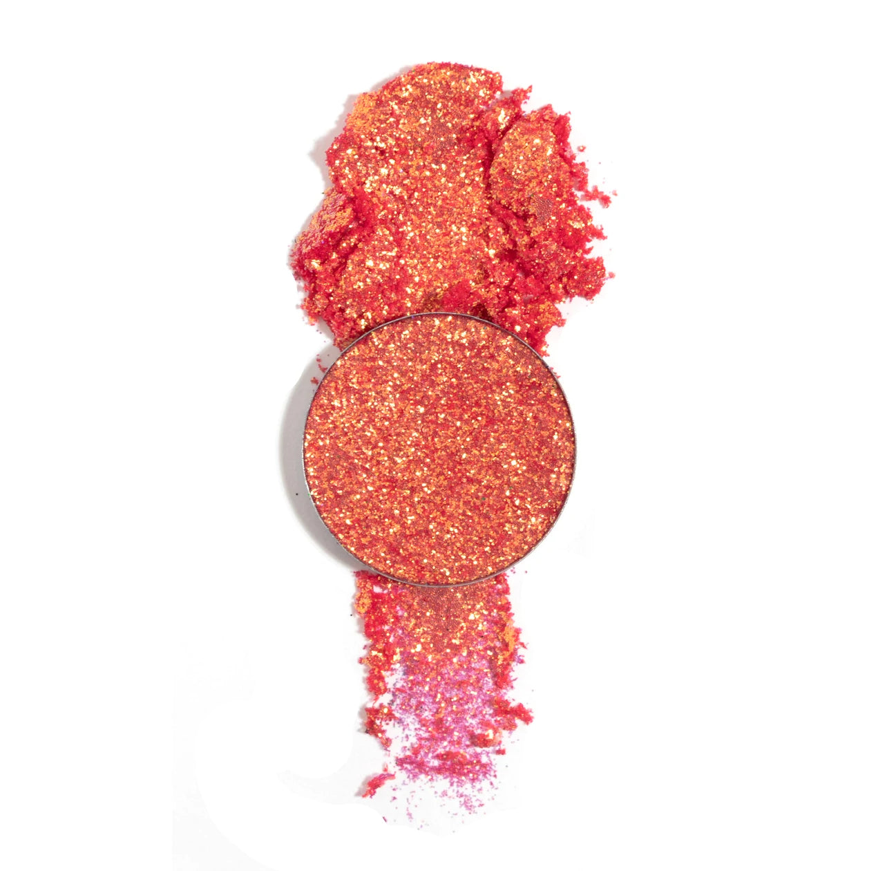 With Love Cosmetics - Pressed Glitter Coral
