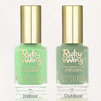 Ruby Wing Scented Colour Changing Polish "Cut Grass"