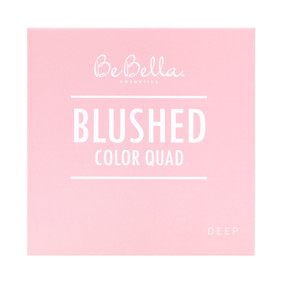 BeBella Cosmetics - Blush Quad Palette Deep