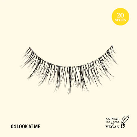 Moira Beauty - Natural Effect Bionic Vegan Faux Lashes Look At Me
