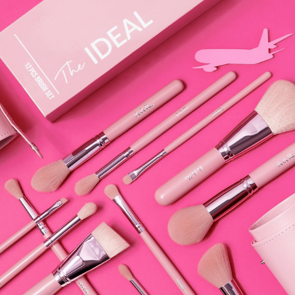 BeBella Cosmetics - The Ideal 12pc Brush Set