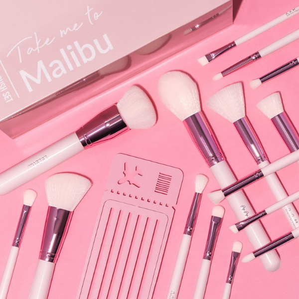 BeBella Cosmetics - Take Me To Malibu 24pc Brush Set