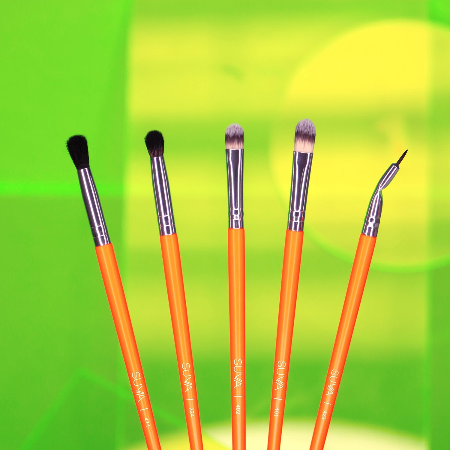 Suva Beauty - Neon 10pc Eye Brush Set