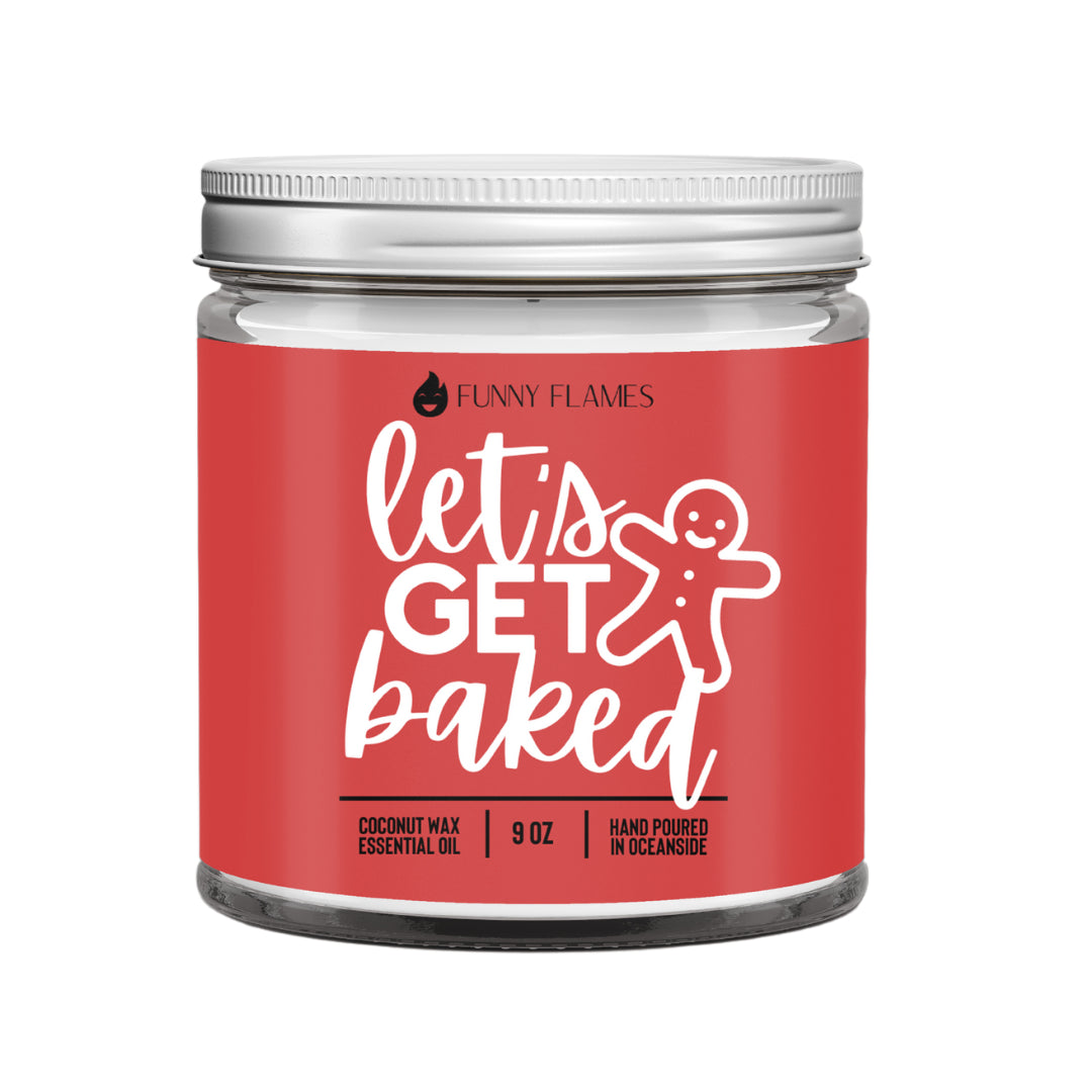 Funny Flames Candle Co - Let's Get Baked