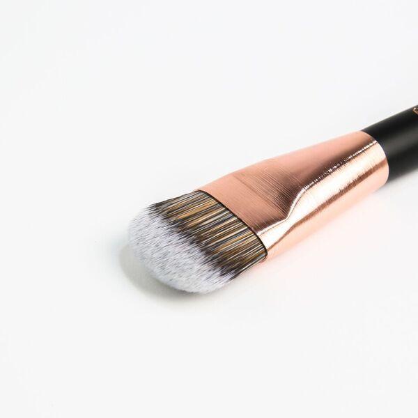 BeBella Cosmetics - Rose Gold Foundation Brush