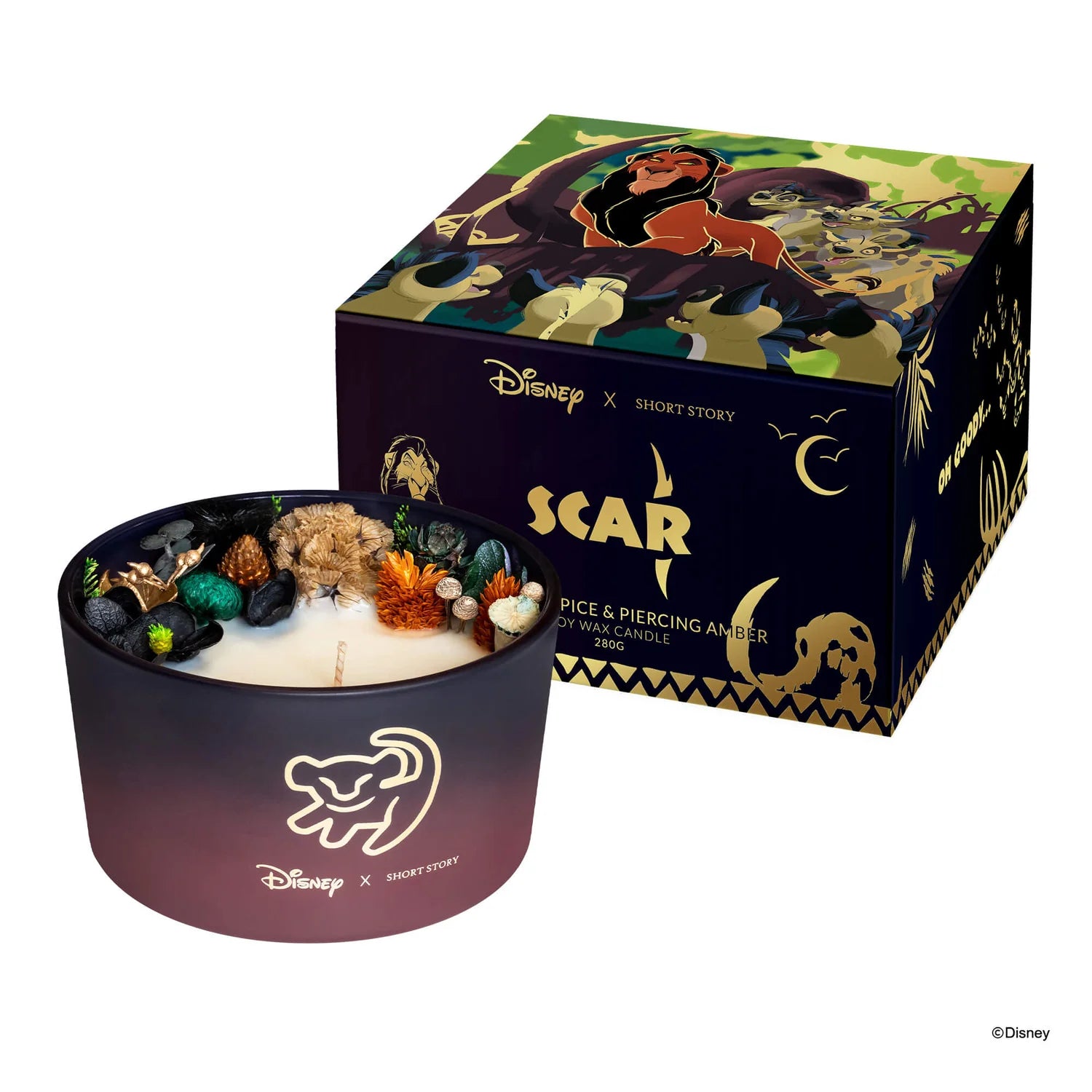 Short Story - The Lion King Scar Candle