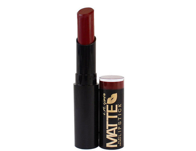 L.A. Girl Flat Matte Velvet Lipstick 'Spicy'