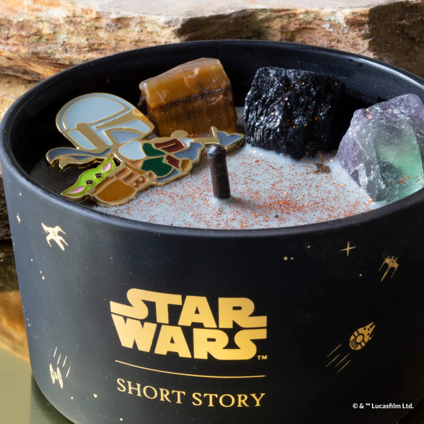 Short Story - Star Wars Candle Mandalorian