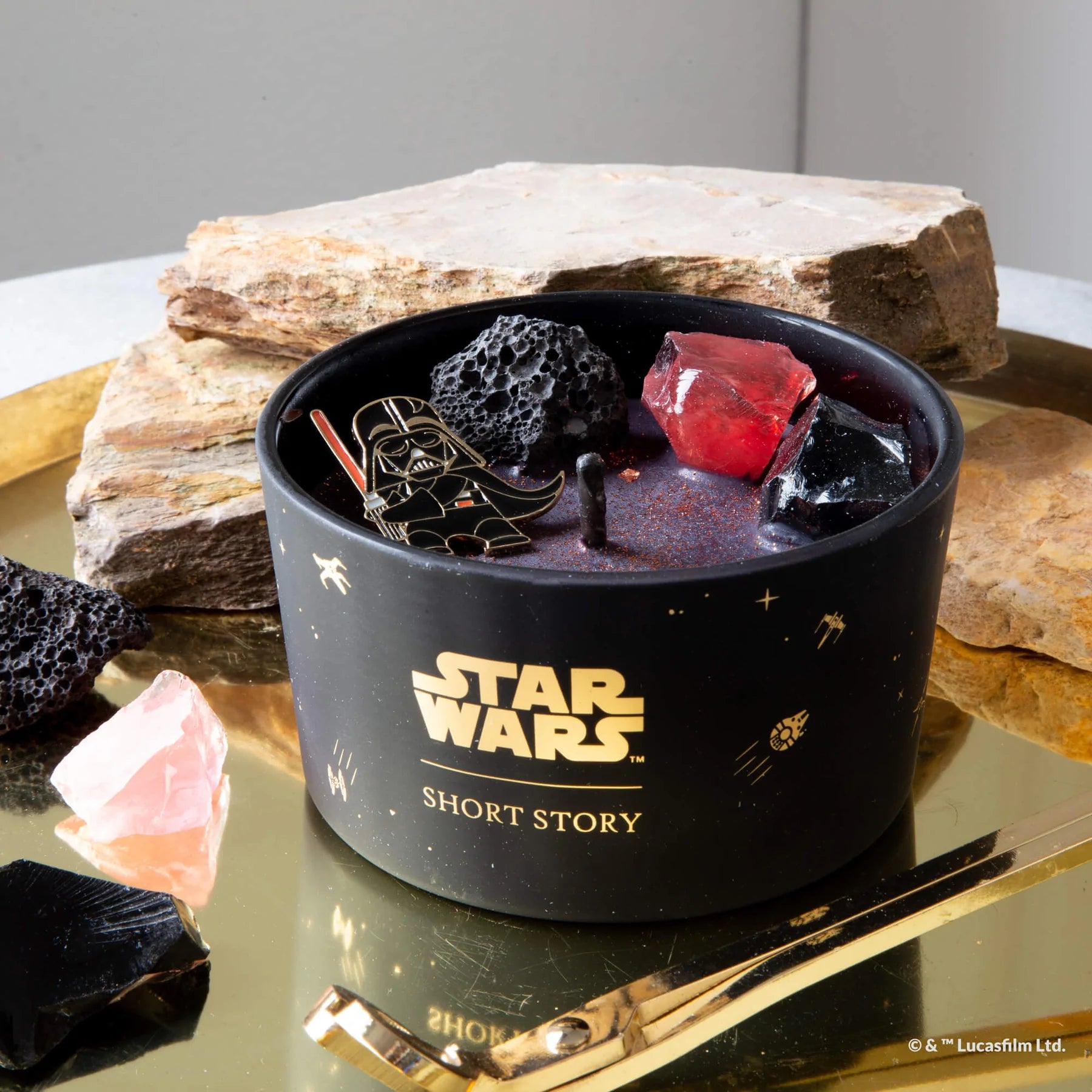 Short Story - Star Wars Candle Darth Vader
