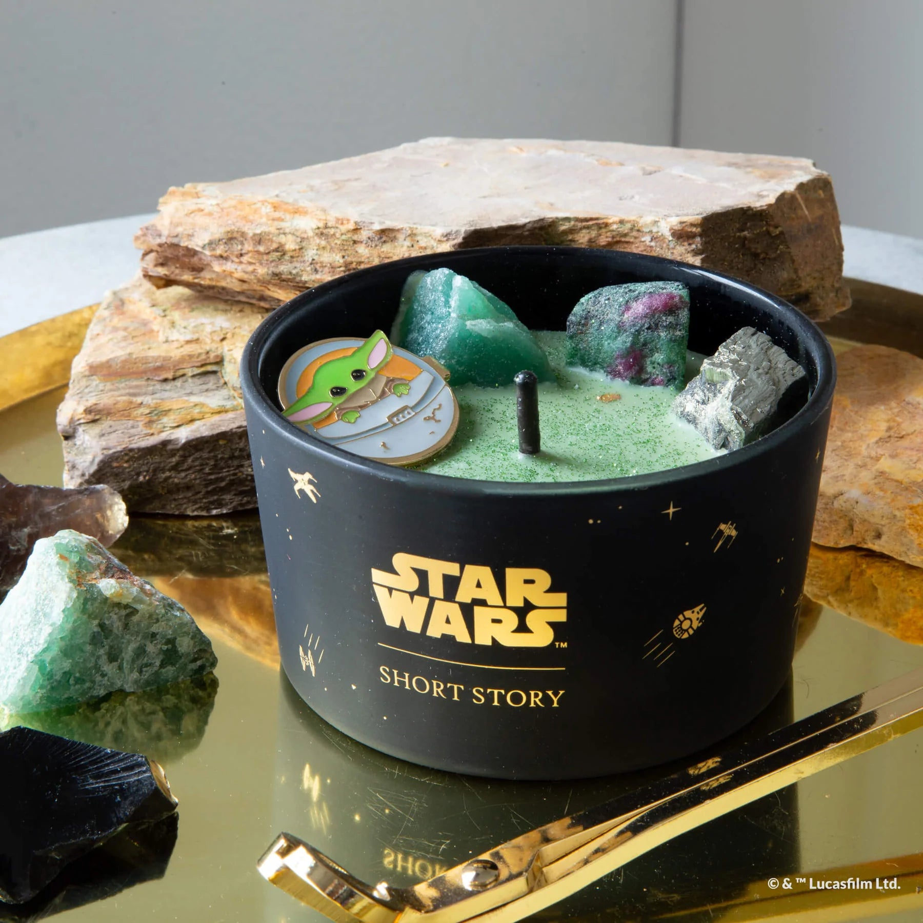 Short Story - Star Wars Candle Grogu