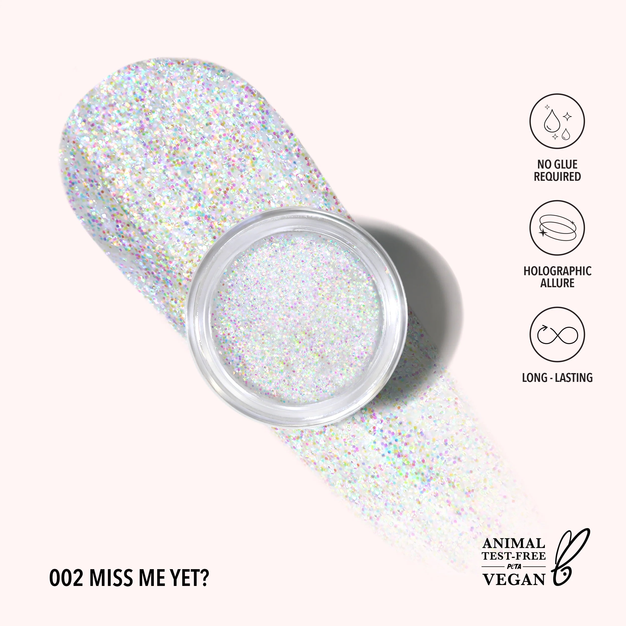 Moira Beauty - Hologram Glitter Gel Miss Me Yet?