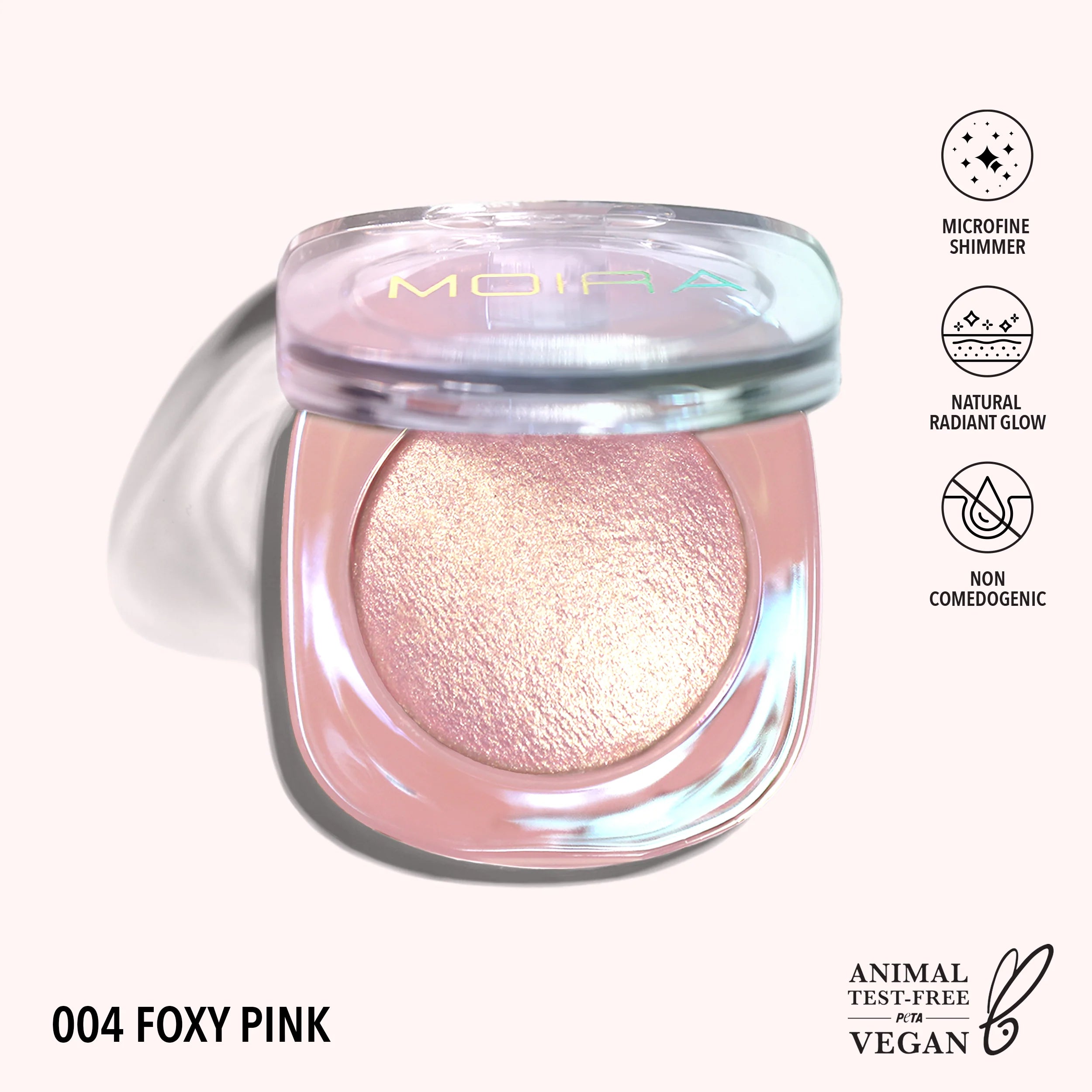 Moira Beauty - Dreamlight Highlighter Foxy Pink