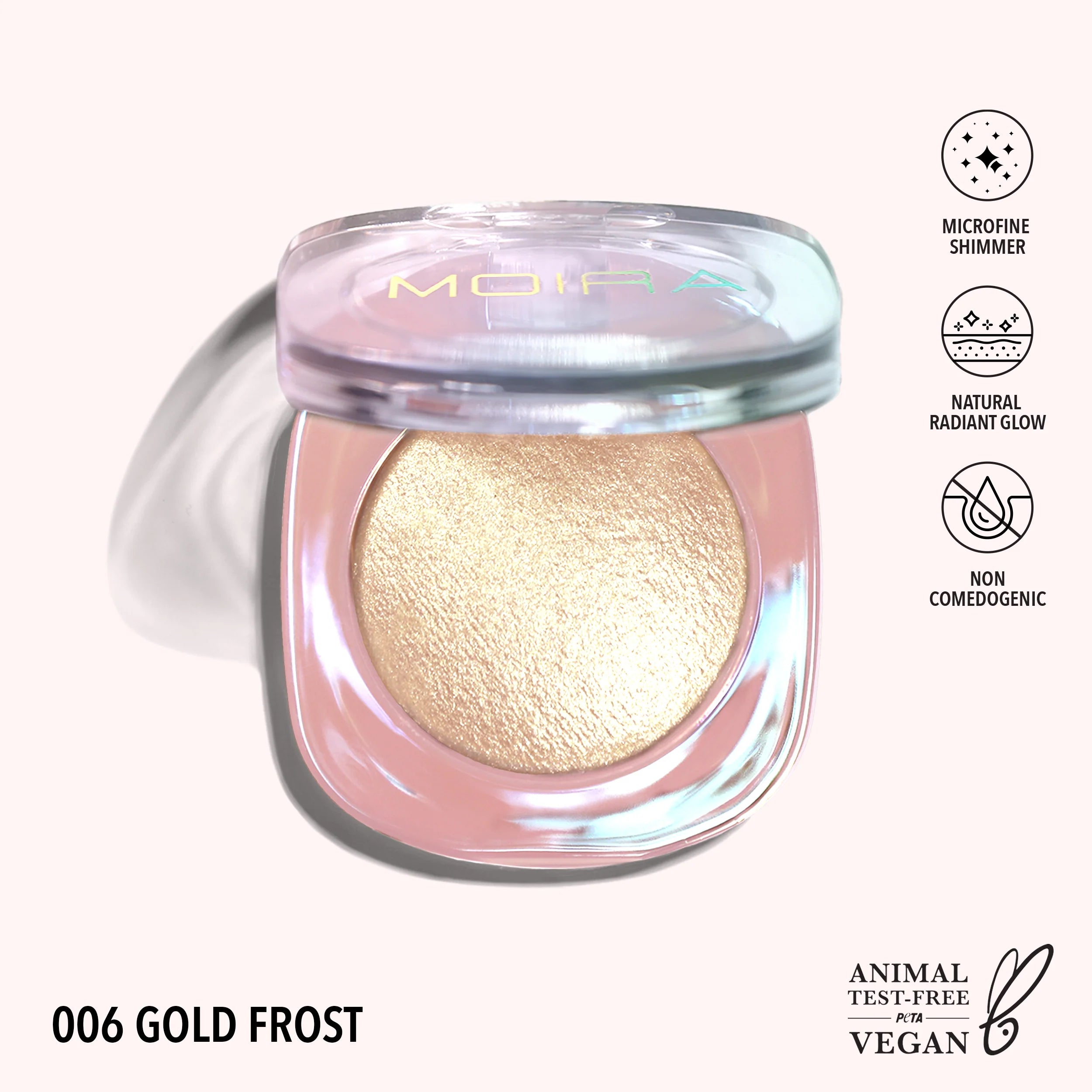 Moira Beauty - Dreamlight Highlighter Gold Frost