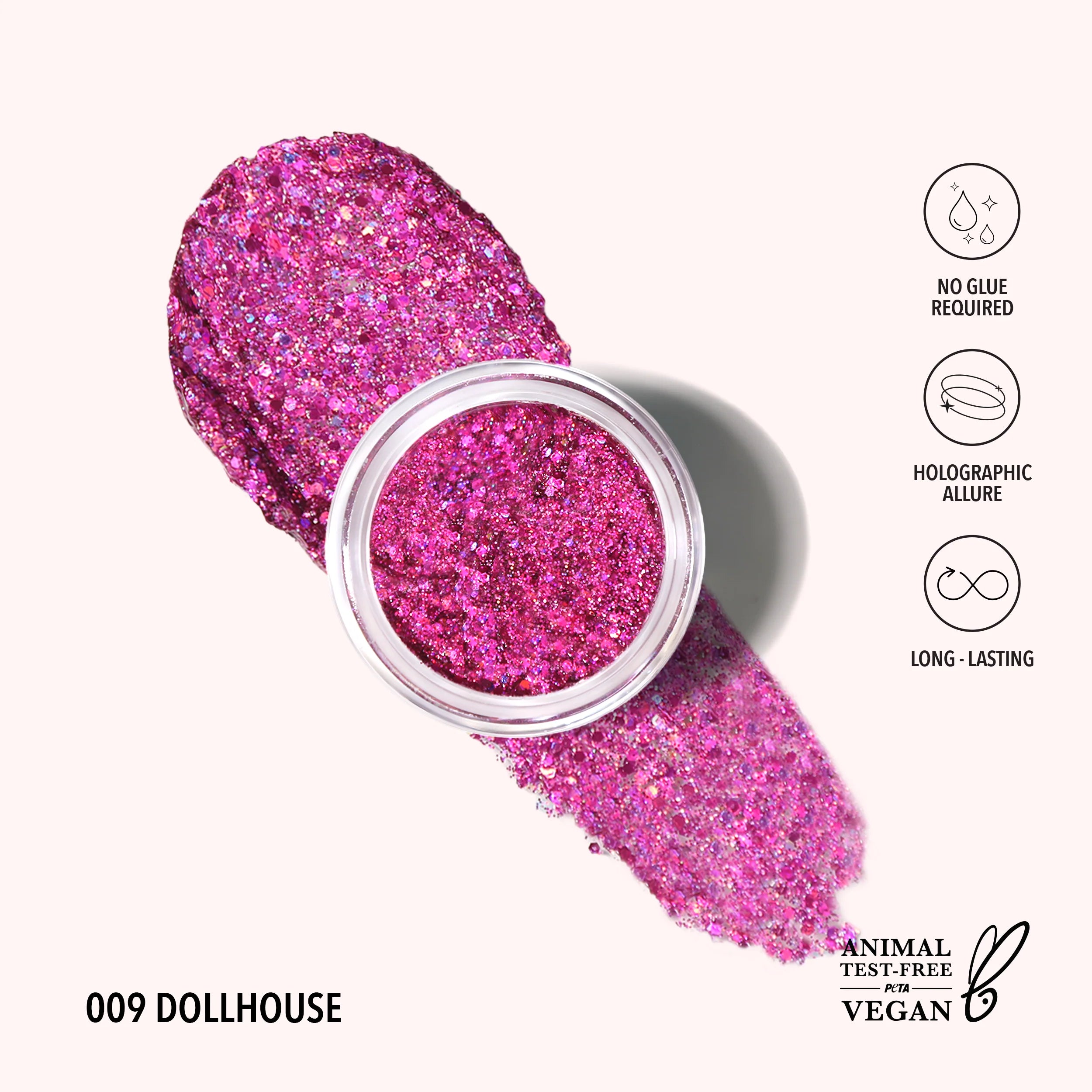 Moira Beauty - Hologram Glitter Gel Dollhouse