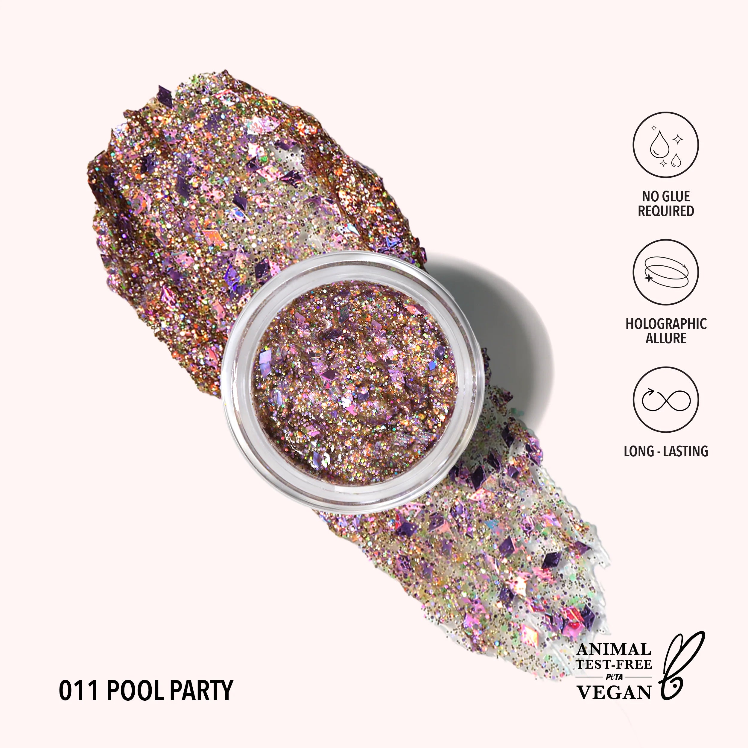 Moira Beauty - Hologram Glitter Gel Pool Party