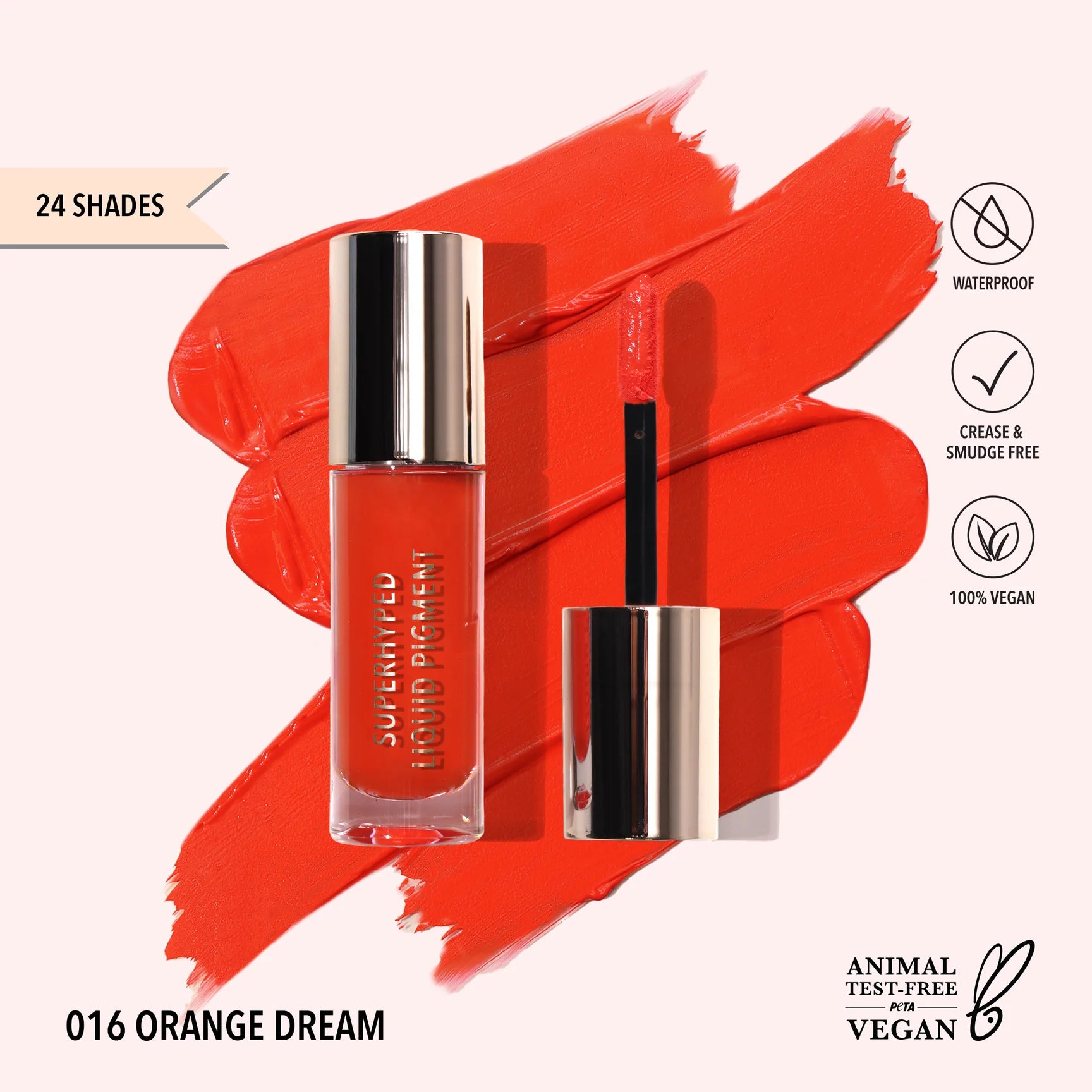 Moira Beauty - Superhyped Liquid Pigment Orange Dream
