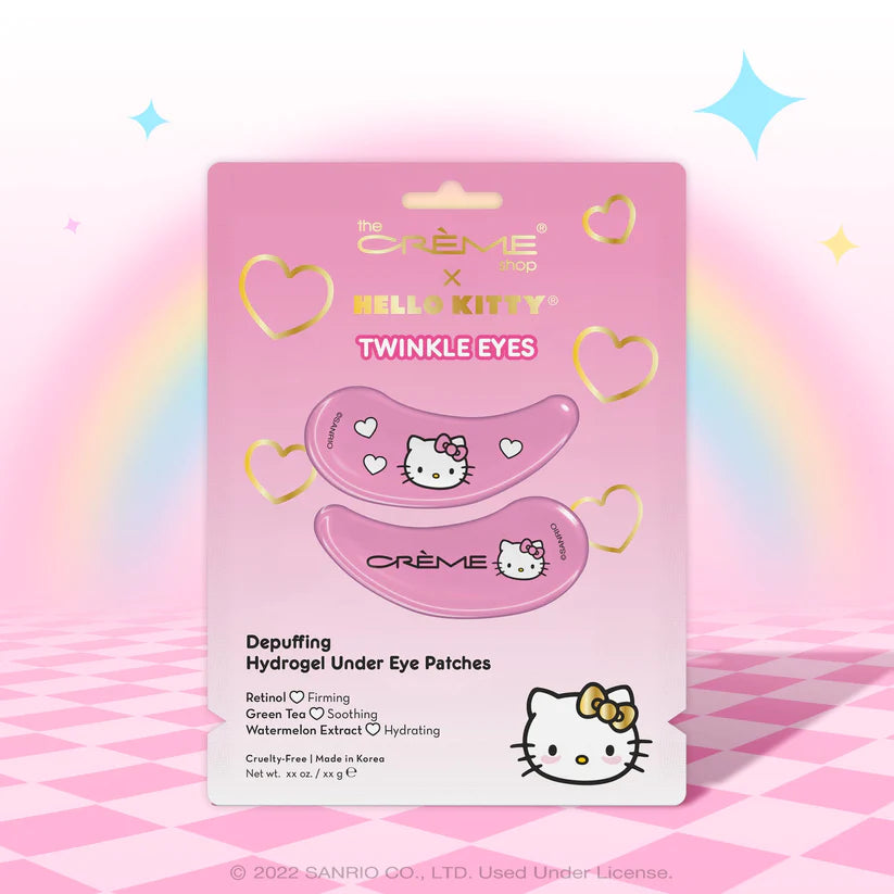 The Creme Shop - Hello Kitty Twinkle Eyes Depuffing Hydrogel Under Eye Patches
