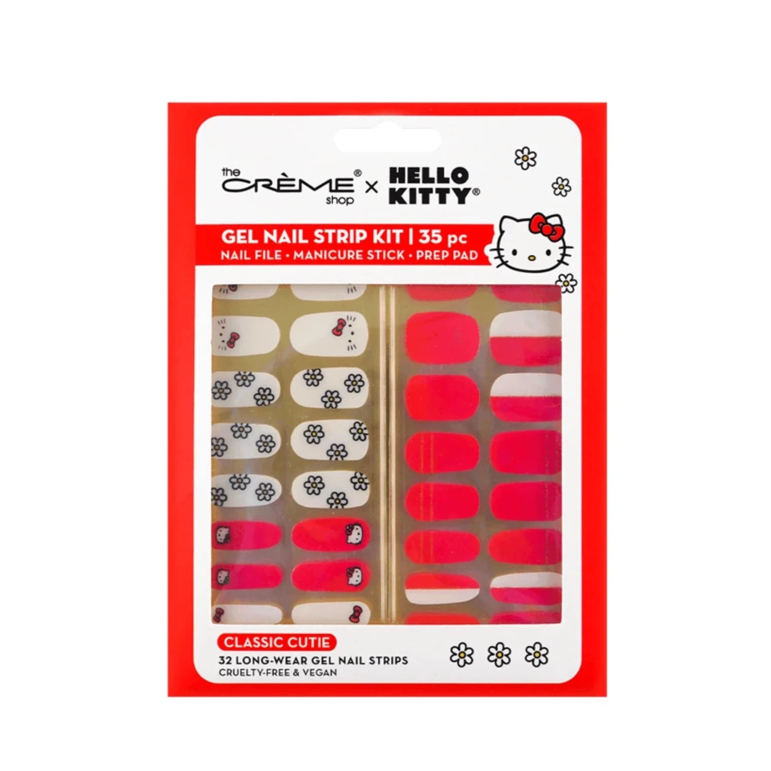 The Creme Shop - Hello Kitty Gel Nail Strips Kit Classic Cutie