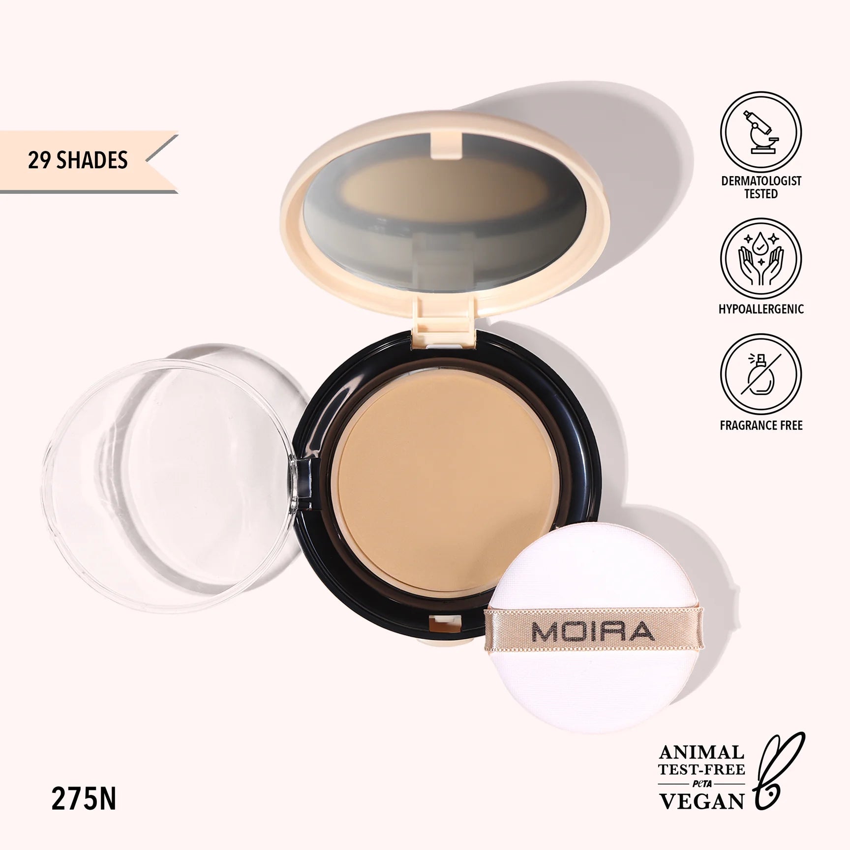 Moira Beauty - Complete Wear Powder Foundation 275N